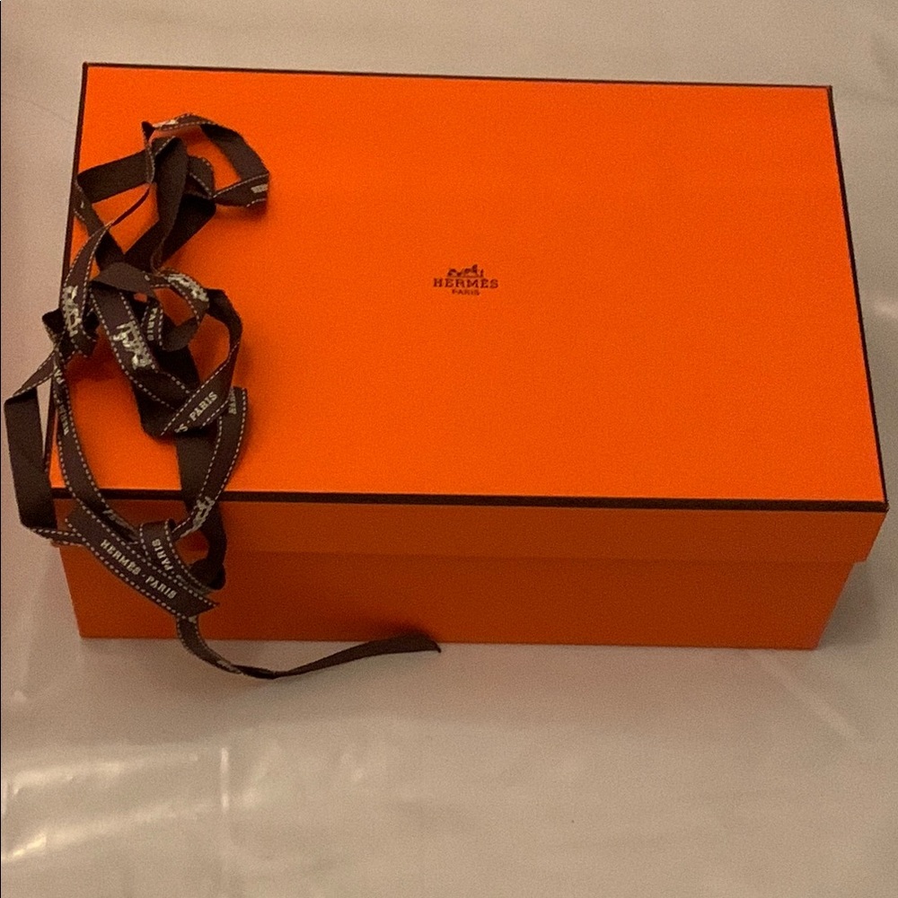 Hermès Orange Box with Ribbon